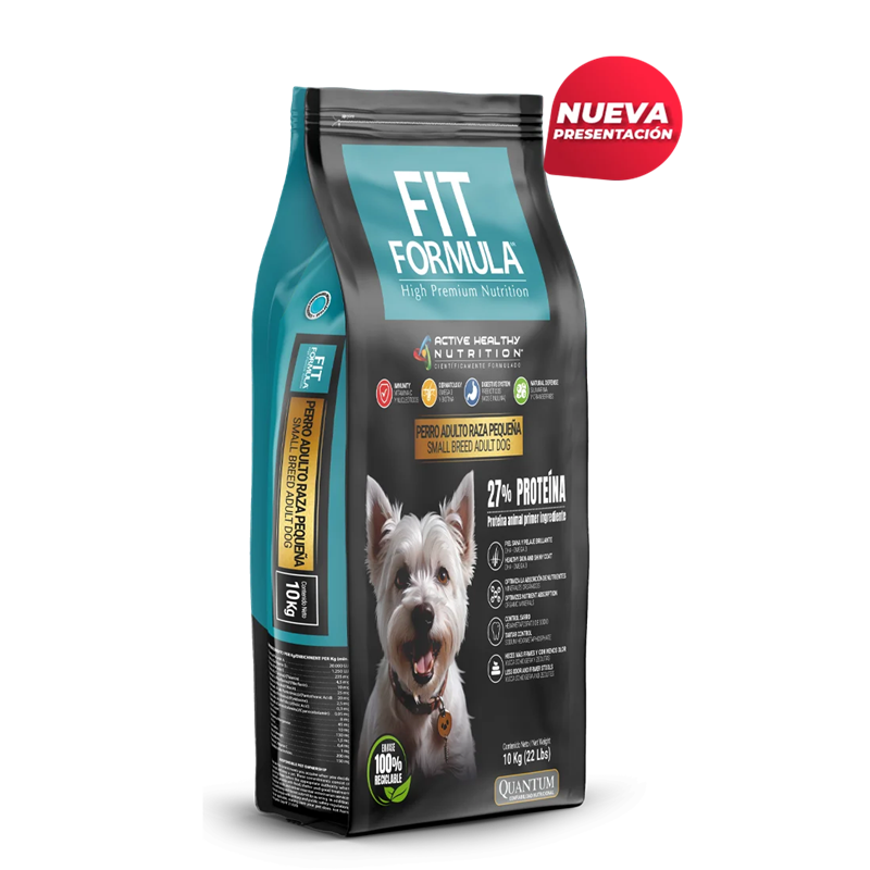 FIT FORMULA ADULTO RAZA PEQUEÑA 10 KILOS