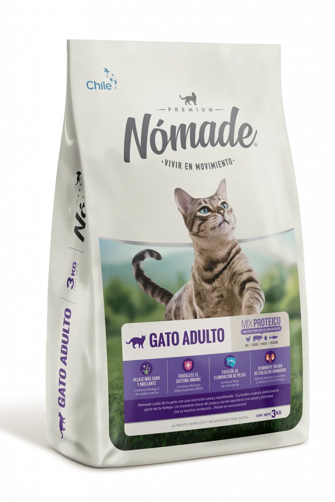 NOMADE GATOS ADULTOS 3 KILOS