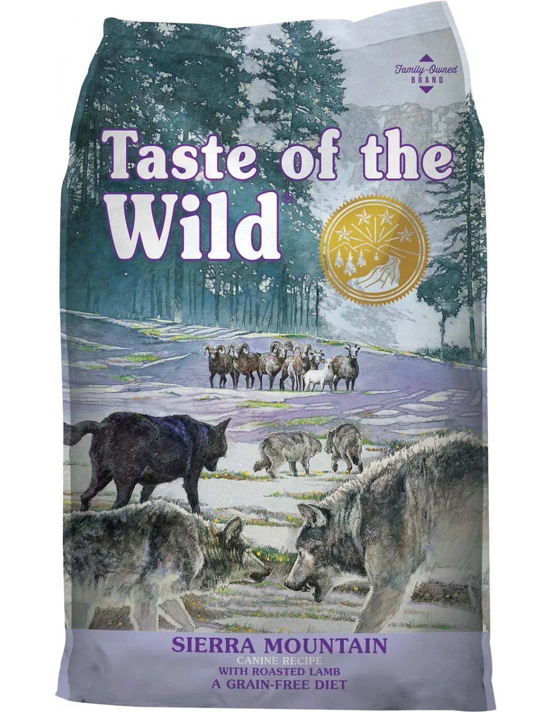 TASTE OF THE WILD DOG SIERRA MOUNTAIN CORDERO 2 KILOS