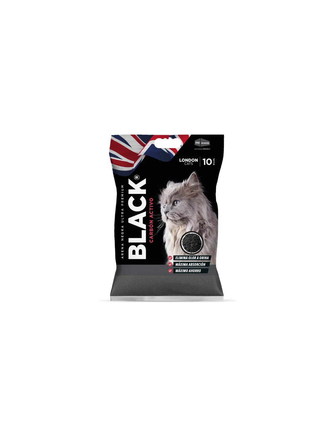 london-cats-black-10kg-carbon-activado