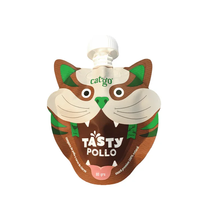 gato pollo